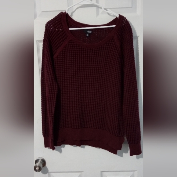 a.n.a Sweaters - a.n.a. Deep Red Knit Sweater